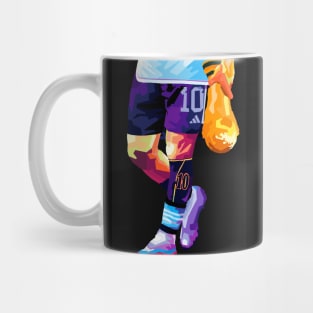 Messi And Thropy Mug